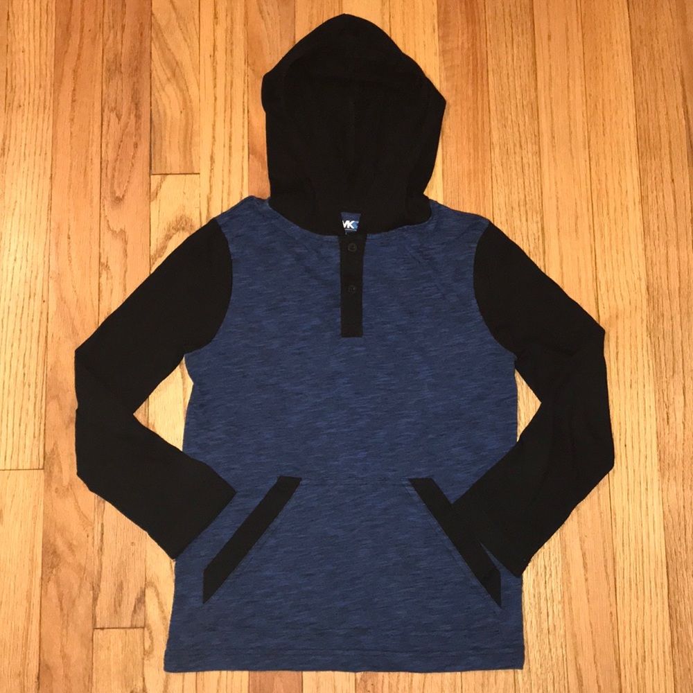 Long Sleeve Light Weight Hooded Top - Size 8